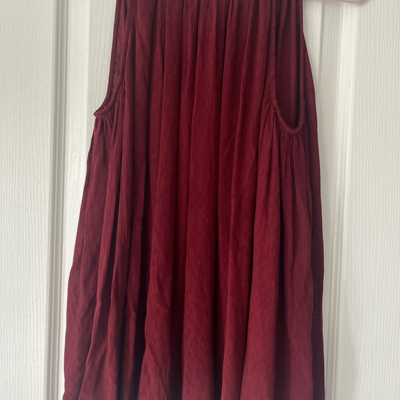 Massimo dutti-red causal blouse - Picture 4 of 4